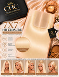 Crown 7×7 HD Lace Closure - 613 Blonde