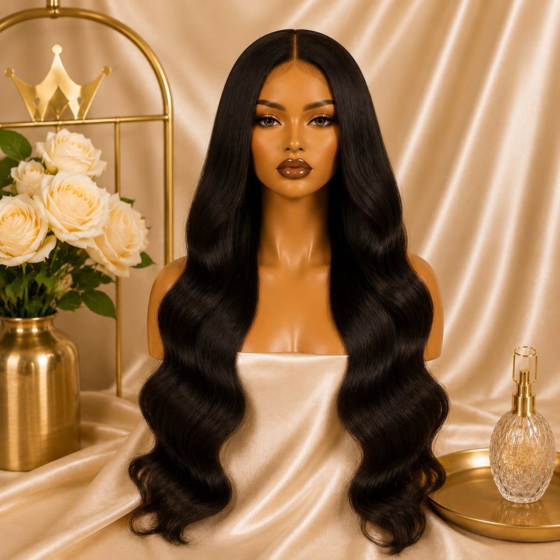 Crown Body Wave Glueless Wig - Body wave