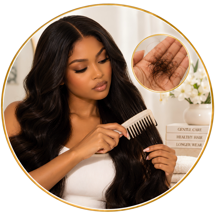 Hair care routine step
