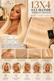 Crown 13×4 HD Lace Frontal - 613 Blonde