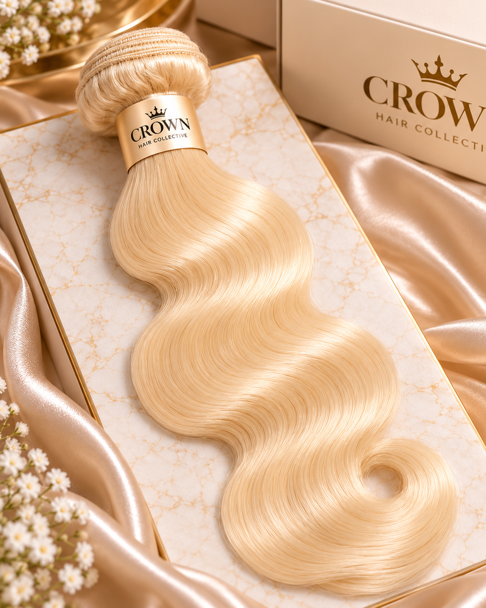 Crown 613 Blonde Body Wave Hair Bundles