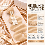 Crown 613 Blonde Body Wave Hair Bundles