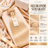 Crown 613 Blonde Straight Hair Bundles