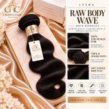 Crown Raw Body Wave Hair Bundles