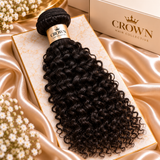 Crown Raw Burmese Curly Hair Bundles