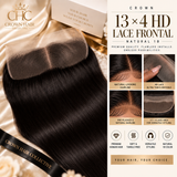 Crown 13×4 HD Lace Frontal - 1B
