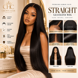 Crown Straight Glueless Wig - Straight