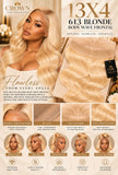 Crown 13×4 HD Lace Frontal - 613 Blonde